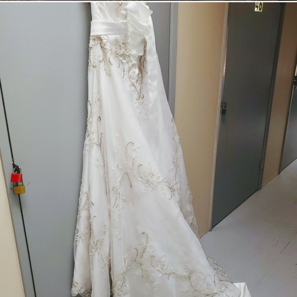 Non-poofy Beaded Variety of wedding dresses-